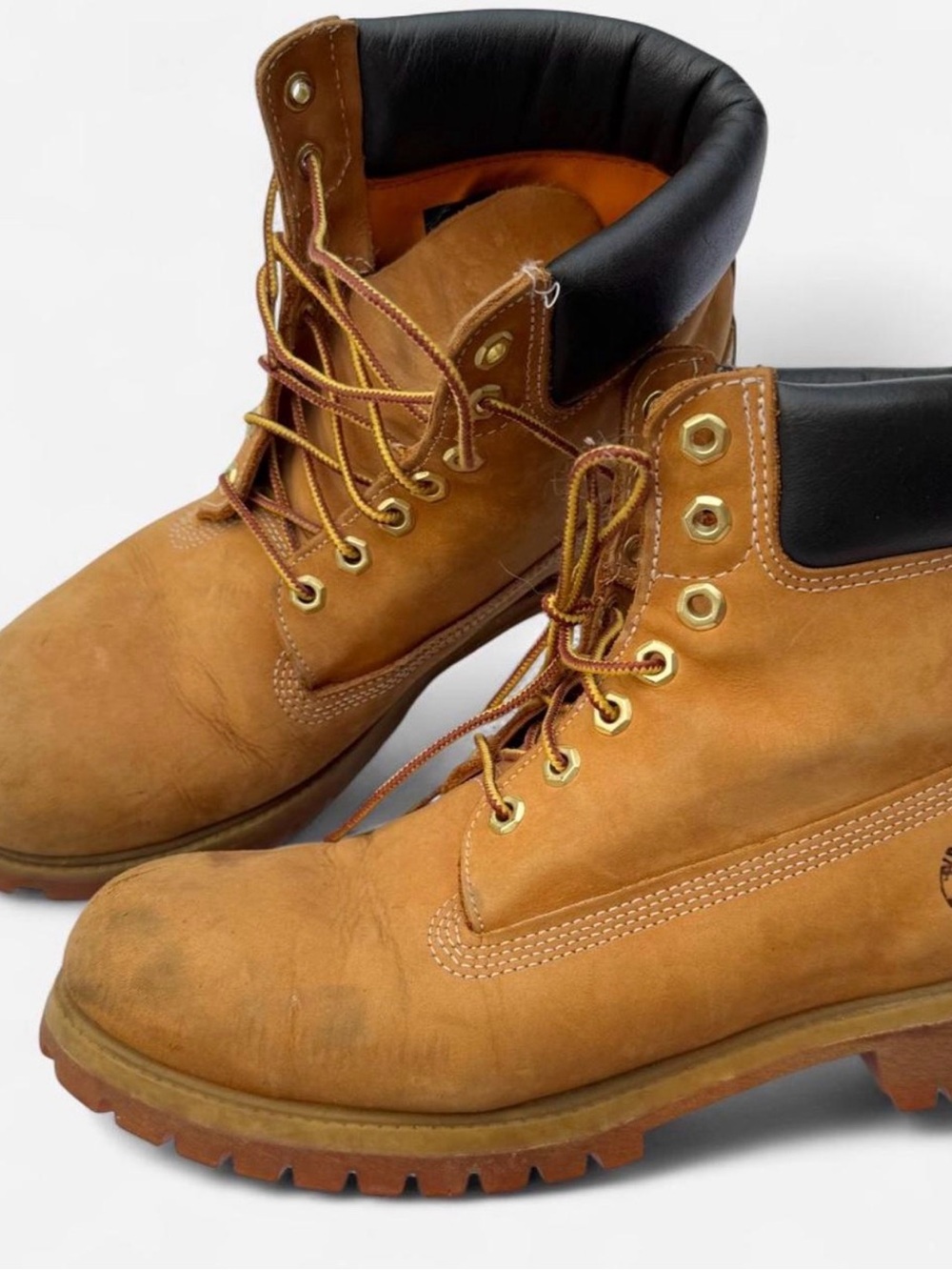 Timberland Tan & Brown Leather Boots